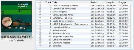 Los Calchakís - Toda la Argentina (LP / FLAC)