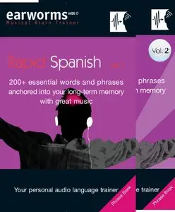 Rapid Spanish, (Earworms: Musical Brain Trainer) (v. 1 & 2)