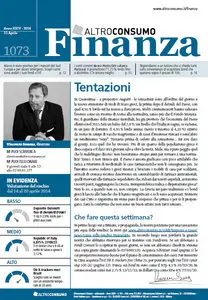 Altroconsumo Finanza n.1073 - 15.04.2014