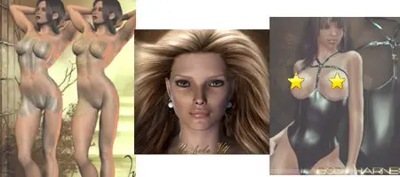 Lilflame's Body Harness | Juliet V4 | Michele V4 