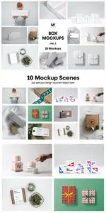 Box Mockups vol.1