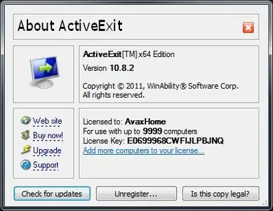 ActiveExit 10.8.2