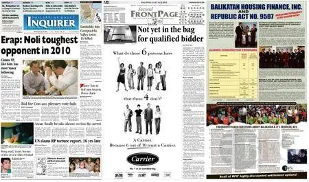Philippine Daily Inquirer – May 20, 2009