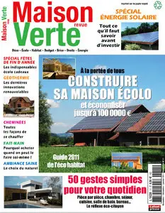 Maison revue verte – November/December 2010/January 2011