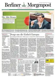 Berliner Morgenpost vom Sonntag, 11. Dezember 2011
