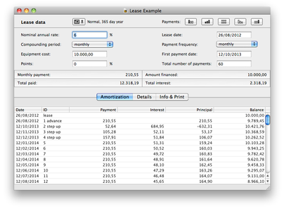 FinLease v2.0.1 Mac OS X