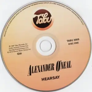 Alexander O'Neal - Hearsay (1987) [2CDs] {Tabu}