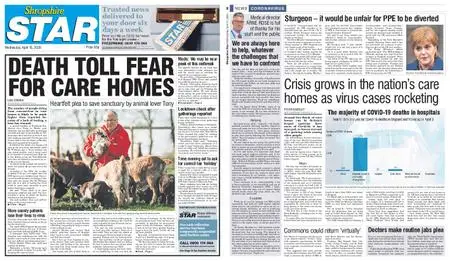 Shropshire Star Shrewsbury Edition – April 15, 2020