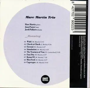 Marc Martin Trio - Roaming (2016) {Swit Records SWIT22}