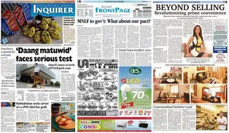 Philippine Daily Inquirer – July 22, 2013