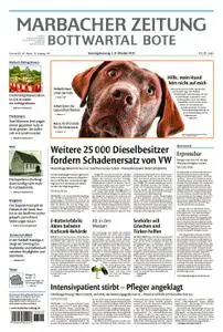 Marbacher Zeitung - 05. Oktober 2019