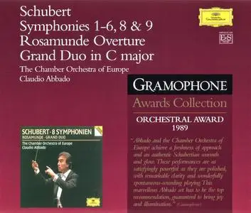 Claudio Abbado, The Chamber Orchestra of Europe - Franz Schubert: Symphonies Nos. 1-6, 8 & 9 [5CDs] (2004)