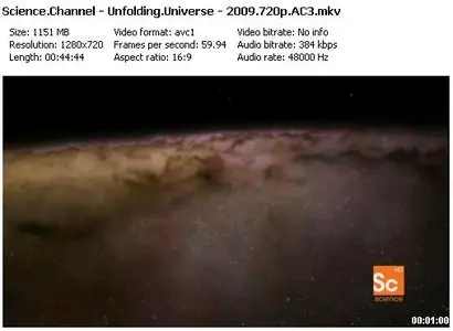 Science Channel - Unfolding Universe [2009]
