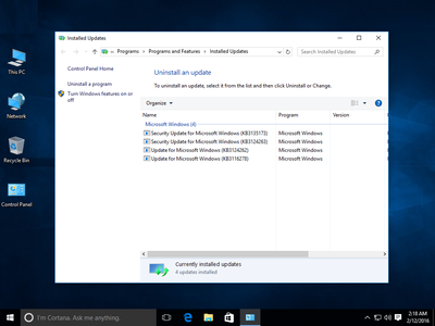 Microsoft Windows 10 Professional VL 1511 Build 10586 Multilanguage