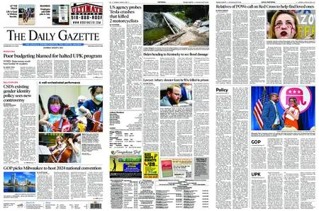 The Daily Gazette – August 06, 2022