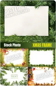 UHQ Stock Photo - Xmas Frame