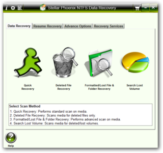 Stellar Phoenix NTFS Data Recovery 4.1