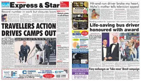 Express and Star Sandwell Edition – June 13, 2018