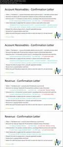 Financial Audit - Confirmation Letter