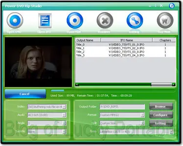 Power DVD Rip Studio v1.1.7.293 Portable