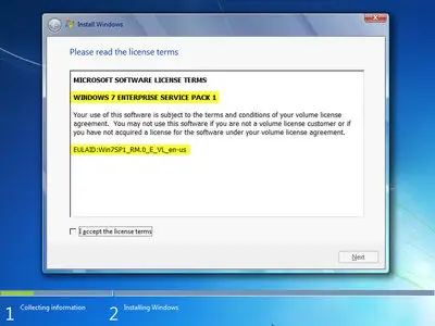 Windows 7 Enterprise with SP1 - RTM English