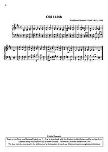 GreiterM - Old 113th (hymntune)
