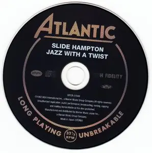 Slide Hampton - Jazz With A Twist (1962) {2012 Japan Jazz Best Collection 1000 Series 24bit WPCR-27048}