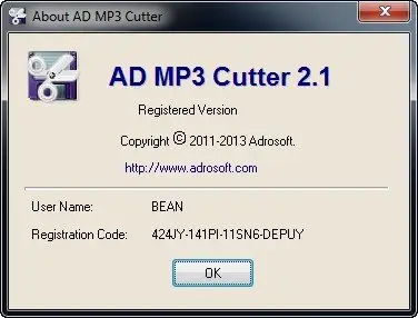 Adrosoft AD MP3 Cutter 2.1