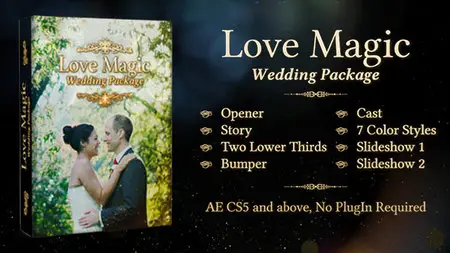 Love Magic Wedding Package - Project for After Effects (VideoHive)