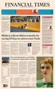 Financial Times Asia - March 28, 2022