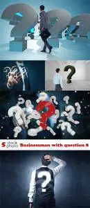 Photos - Businessman with question 8