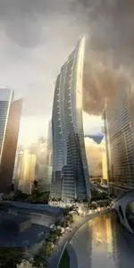 3D Models - Future City (3DS MAX full scene, VRay)