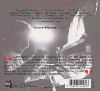 Giovanni Mirabassi - Live In Germany (2017)