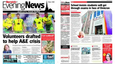 Norwich Evening News – January 06, 2022