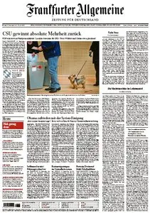 Frankfurter Allgemeine Zeitung vom 16 September 2013