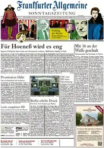 Frankfurter Allgemeine Zeitung am Sonntag, 09. März 2014