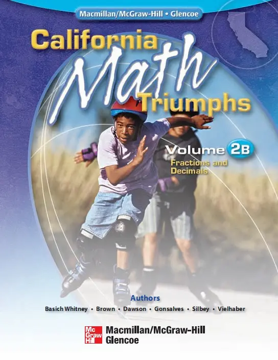 California Math Triumphs: Fractions and Decimals, Volume 2B (repost)