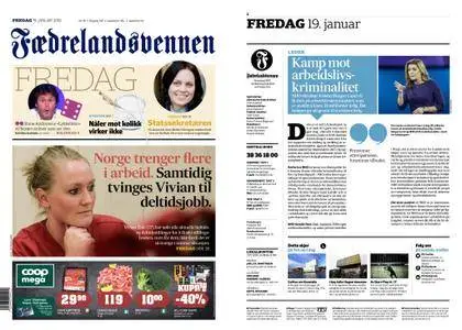 Fædrelandsvennen – 19. januar 2018