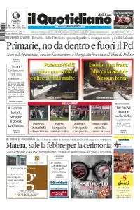 il Quotidiano del Sud Basilicata - 14 Gennaio 2019