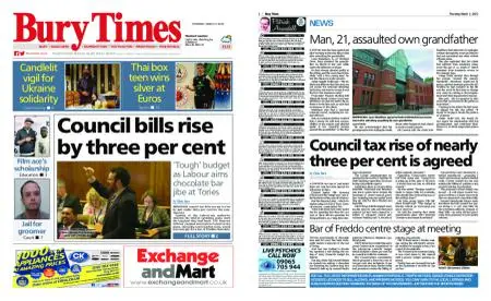 Radcliffe Times – March 03, 2022
