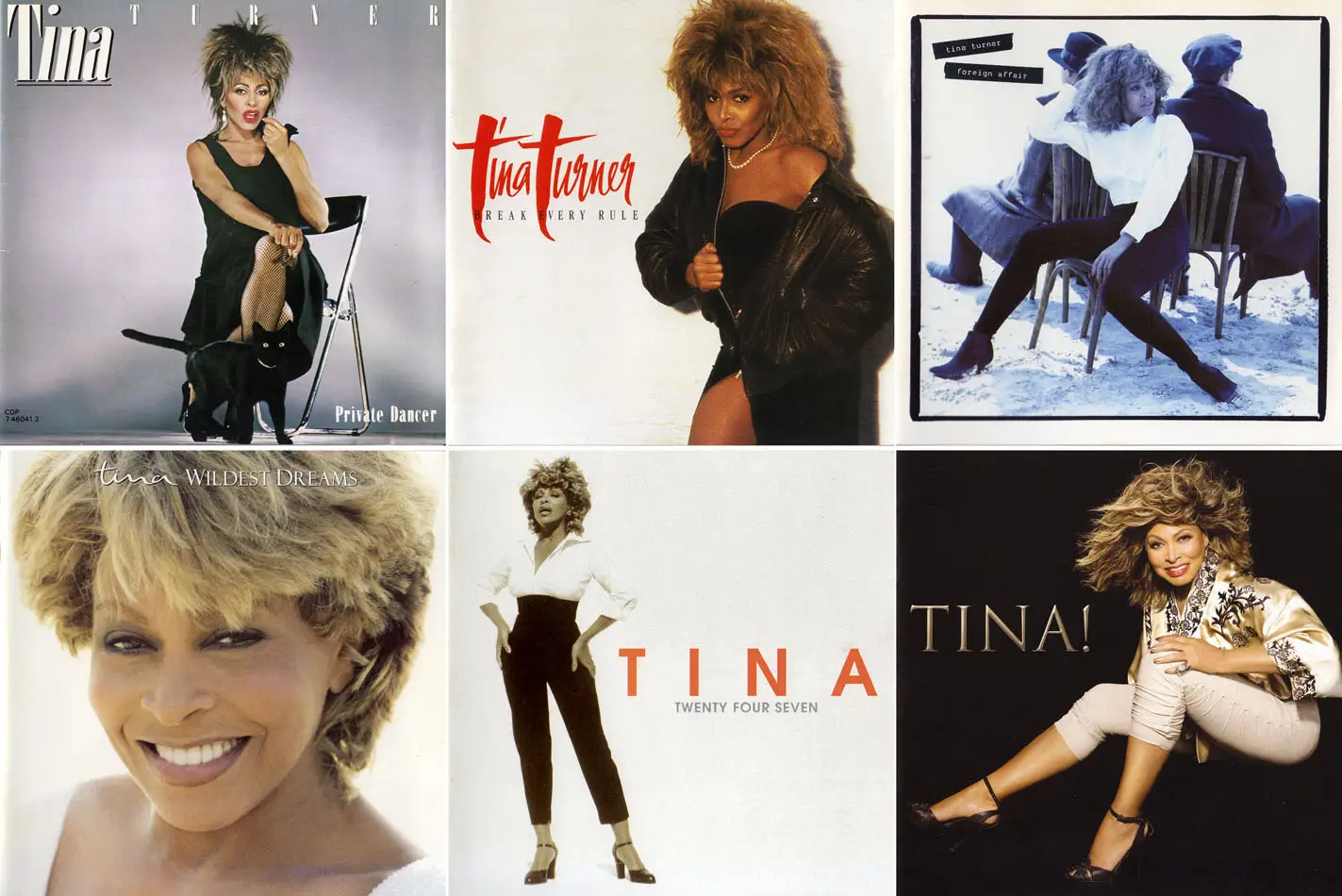 Tina Turner - Albums Collection 1984-2008 (7CD) [Re-Up] / AvaxHome