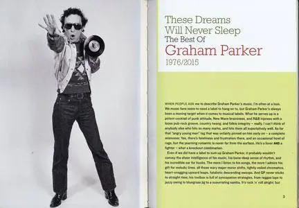 Graham Parker - These Dreams Will Never Sleep: The Best Of Graham Parker 1976-2015 (2016) {6 CDs & 1 DVD9}