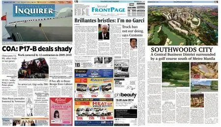 Philippine Daily Inquirer – June 11, 2014