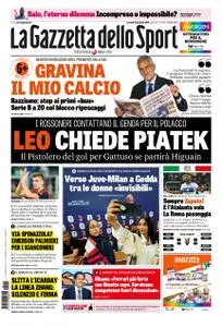La Gazzetta dello Sport Roma – 15 gennaio 2019