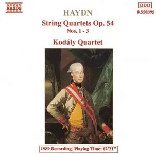 Kodály Quartet - Haydn: String Quartets Op. 54 Nos. 1-3 (1990)