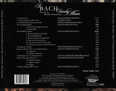 Mark Swinton - The Bach Family Album (2016)