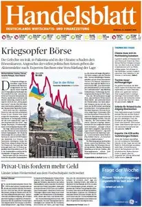Handelsblatt vom Montag, 11. August 2014