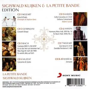 Sigiswald Kuijken & La Petite Bande Edition [10CDs] (2012)