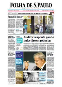 Jornal Folha de São Paulo - 19 de julho de 2013 - Sexta