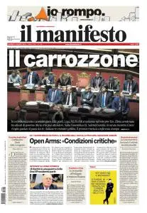 il Manifesto - 8 Agosto 2019